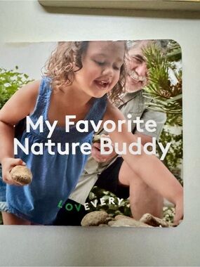 L.O.V.EVERY My Favorite Nature Buddy Board Book - Blue